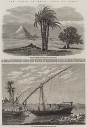 La Visita del Príncipe de Gales a Egipto